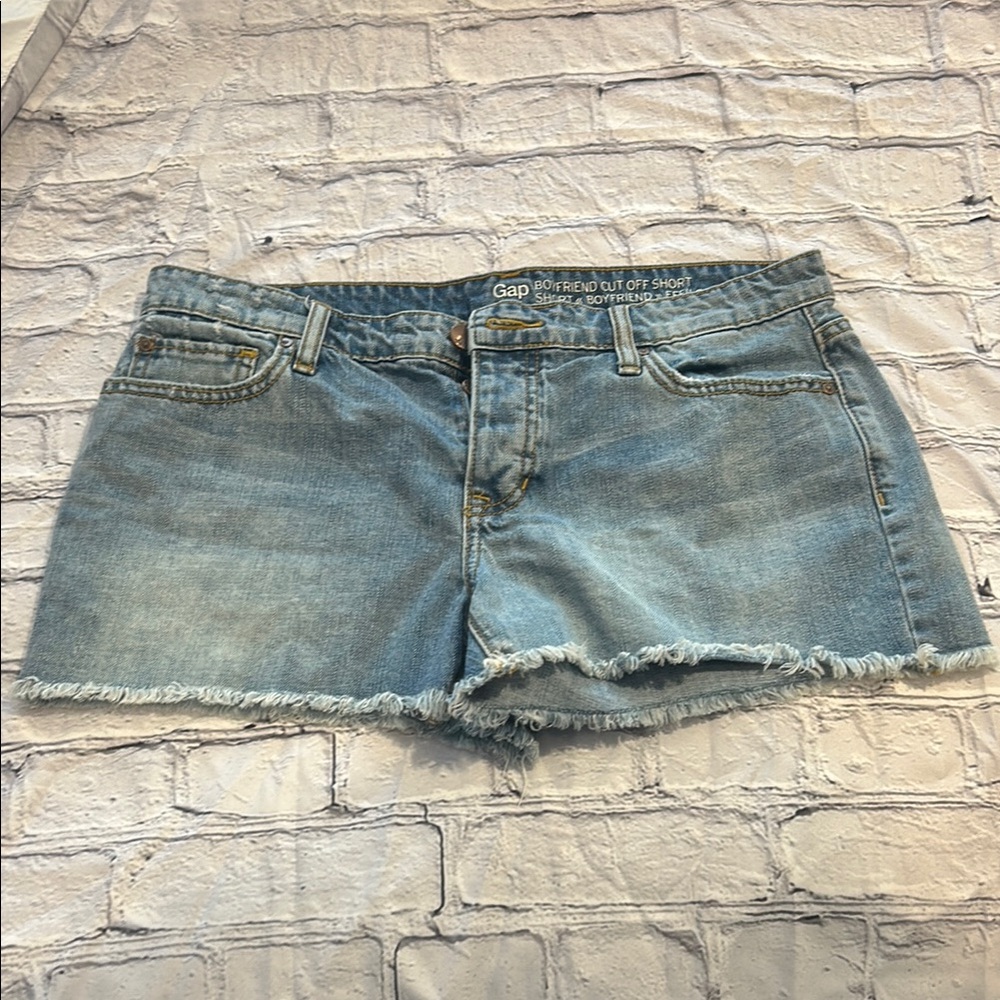 Gap Women's Blue Denim Shorts
